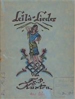 2019-0171.jpg; 2019-0171; Liederheft "Leila-Lieder" von Franz Peter Kürten, 1925; Heft