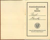 c6e97d0c-5200-4758-a715-76b69c1e5d30.jpg; 2015-0460; Familienstammbuch; Familienstammbuch